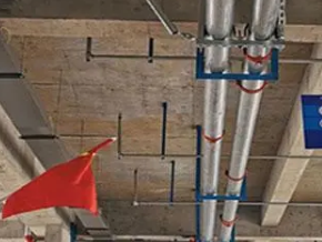 翠屏管廊支架的安装方法